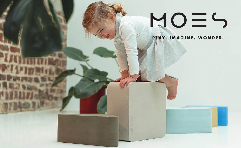 家具にもなるデザイントイ「MOES」特設ページがオープン！