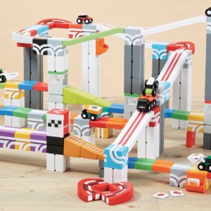 グッドトイ受賞　Qbi 2点セット Qbi(Qbi toy) レインボー BASIC 3歳向けセット ブロック&パーツ