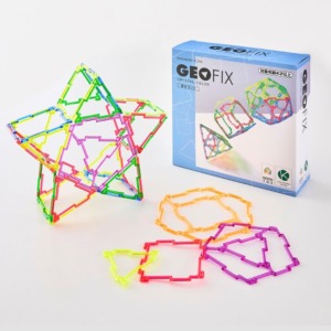 【7月上旬発売予定】GEOFIX(ジオフィクス) 基本セット クリスタルカラー 64ピース